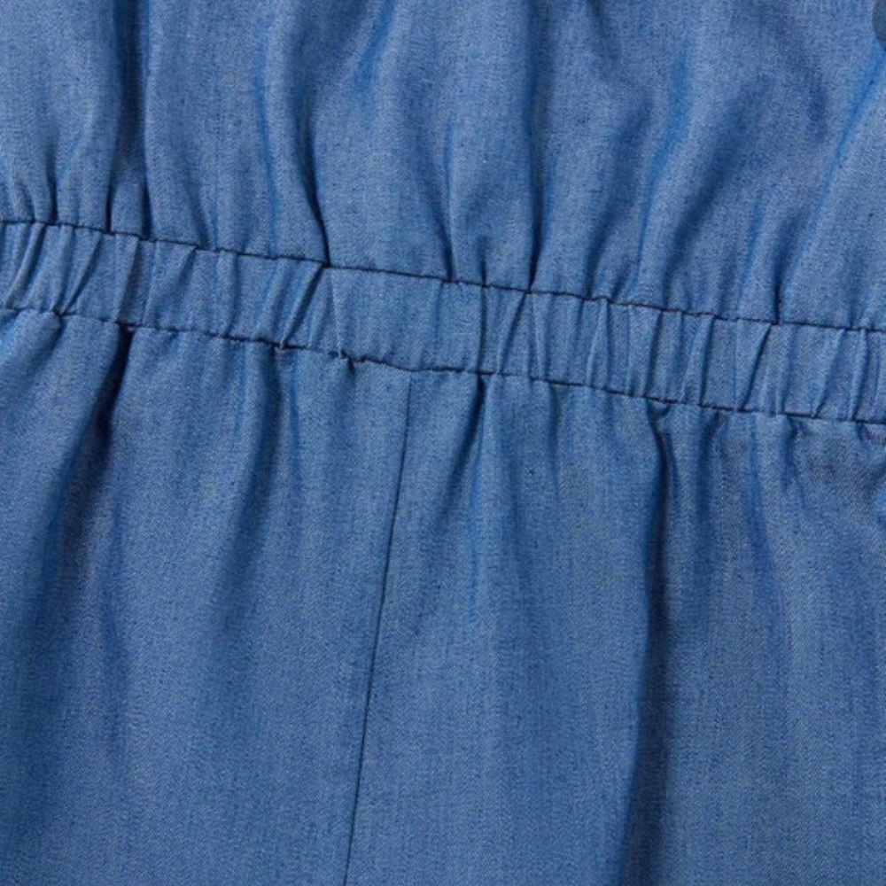 Toddler Girls Ruffle Jumpsuit/ - Picture 4 of 5